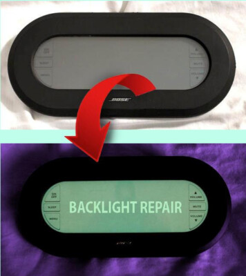 Backlight Repair Service for Bose P1 Remote Control - Brand New Backlight
