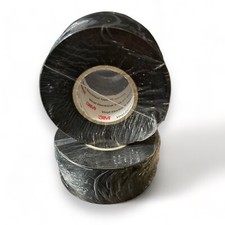 LOT OF 2 NEW ROLLS 1 1/2" 3M Vinyl Electrical Tape 37 USA 1-1/2 in x 66ft UL8