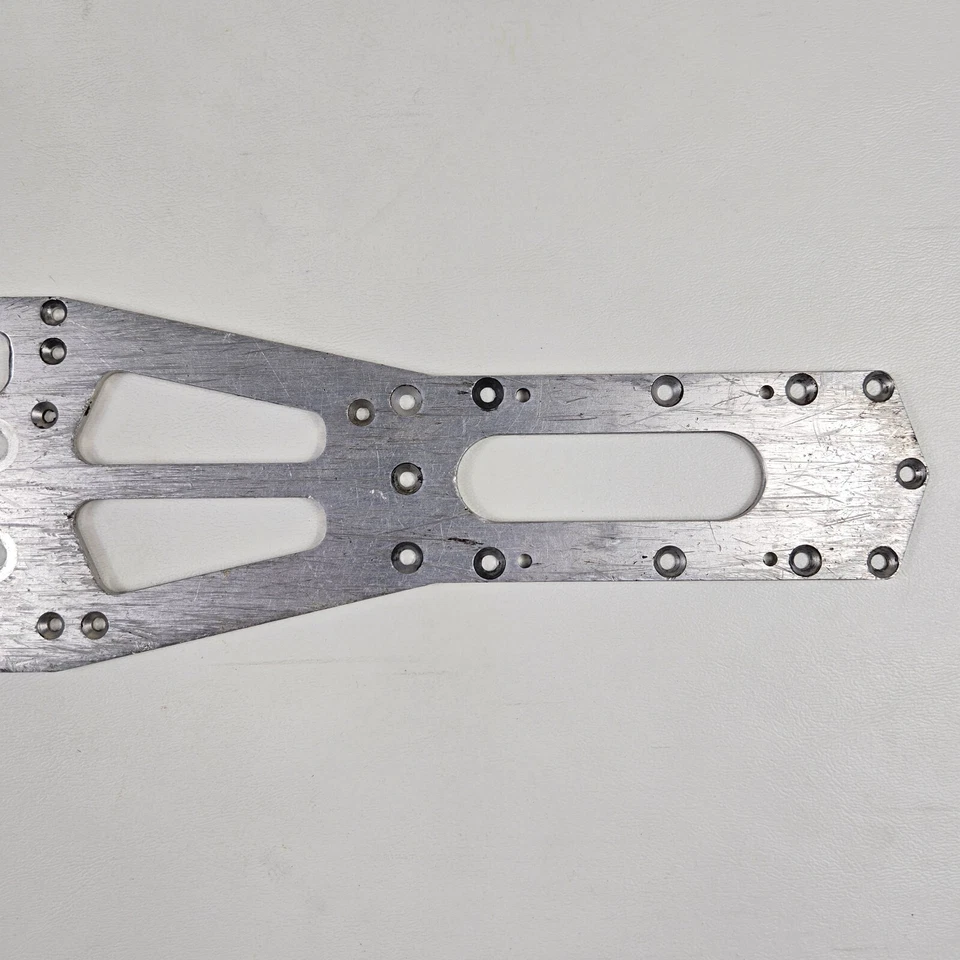 Mugen Seiki MTX-2 Nitro Touring Car Chassis Only Aluminum Metal Vintage Original - Image 3 of 4