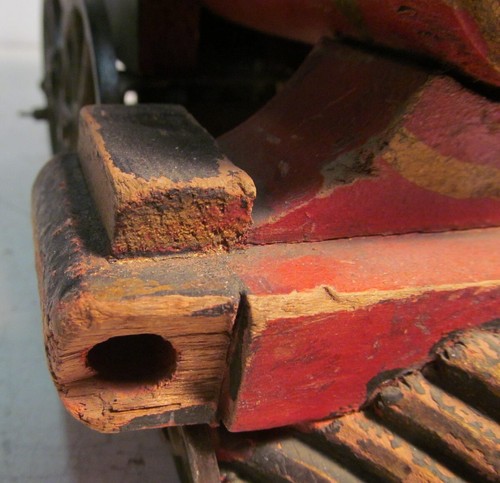 Antique Dayton Clark Hill Climber Locomotive Toy Fly Wheel Drive Original Paint - Picture 9 of 14