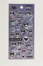 Sanrio Characters Seal Sticker Kuromi from Japan
