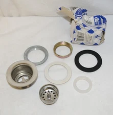 Dearborn Brass 3784 Junior Duo Bar Sink Strainer Stainless Steel