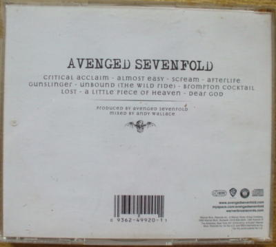 【希少】サイン付！AVENGED SEVENFOLD☆セルフタイトル アルバム Avenged Sevenfold [VINYL]: Amazon.co.uk: CDs & Vinyl
