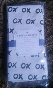 pottery barn organic crib sheets