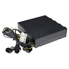 3.5" PC HDD CPU 4 Channel Fan Speed Controller Control Led Cooling Front Panel S