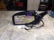 07 2007 CADILLAC SRX LEFT LH DRIVER SIDE VIEW DOOR MIRROR POWER DARK BLUE OEM