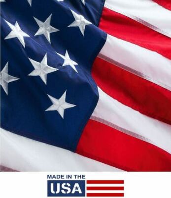 2.5' x 4' Annin Signature Series American Flag with Pole Sleeve