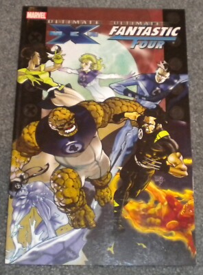 Fantastic Four / Ultimate X-Men TPB UNREAD 2006 Marvel Comics  Handbook Universe