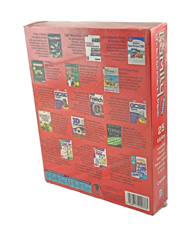 Family Entertainment Pack 2005 - 25 Titles Games Education Photo Editing Etc. - 第 3/4 張圖片