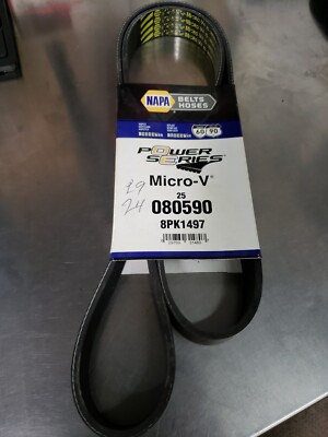#ad #ad NAPA Power Series Serpentine Belt 080590 8PK1497 $32.00