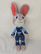 DISNEY ZOOTOPIA 13" Tall OFFICER JUDY HOPPS RABBIT  13” PLUSH TOY 