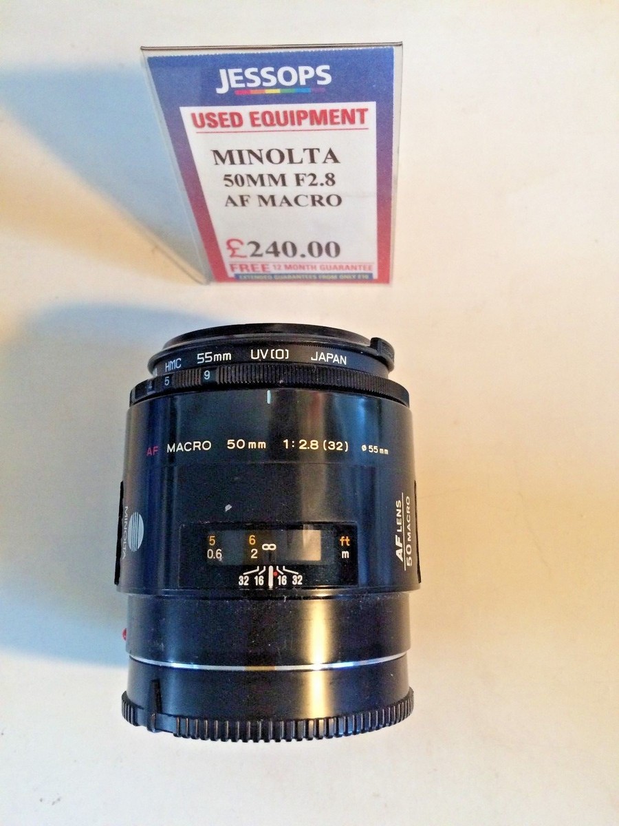 Minolta 50mm AF Macro Lens Excellent