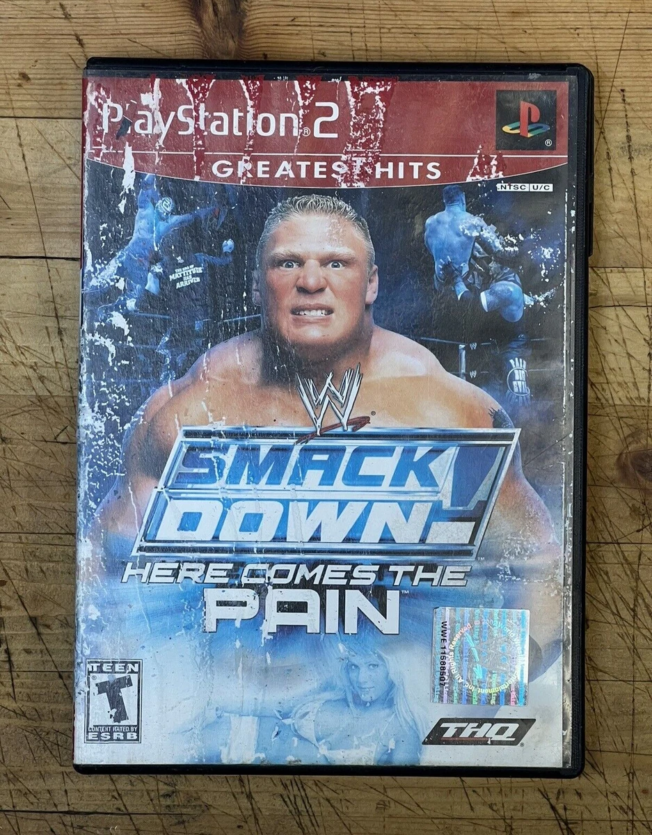 WWE Smackdown Here Comes The Pain For Playstation 2 Video games