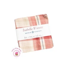 Moda ISABELLA WOVENS Minick & Simpson CHARM PACK 42- 5" Quilt Fabric Squares