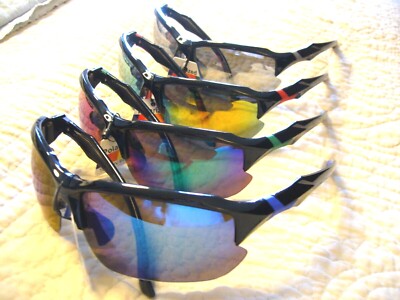 Polarized Sunglasses Men's or Women's Classic 1/2 Rim Mirrored Sunglasses 5127PR