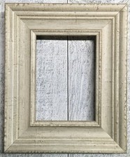 S004 2-3/16" Ivory Wood Picture Frame