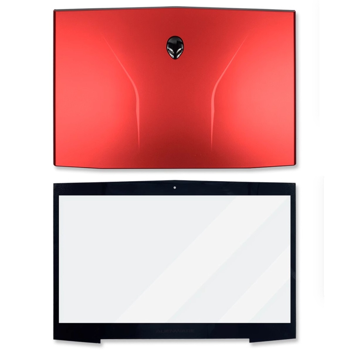 Coque Inférieure (bottom Case) Rouge Pour Dell Alienware M17x R3/R4 - Réf. 0W0YYY6, 094NKH, état Neuf Avec Légers Défauts