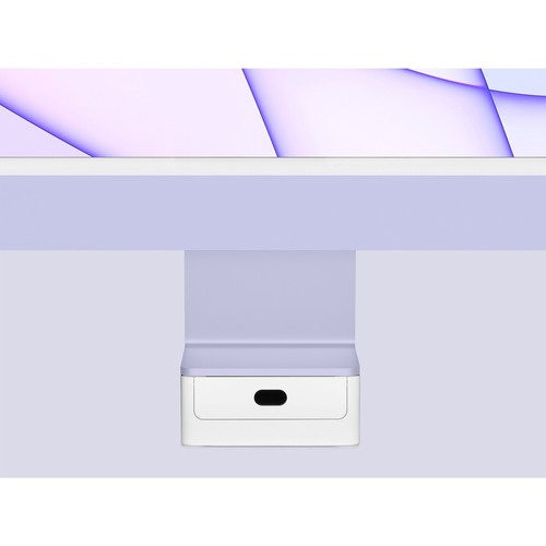 RAIN DESIGN mBase Aluminium desktop stand with drawer for Apple iMac 24" - White - Picture 11 of 13