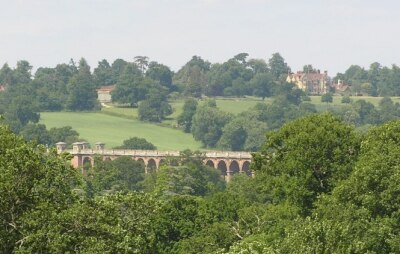 Photo 6x4 View of  Ouse Valley Viaduct and Stone Hall from Borde Hill Bro c2005
