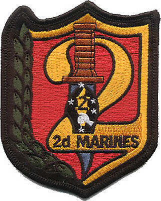 Officially Licensed USMC 2nd Marines Patch | eBay