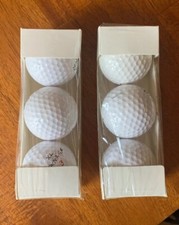 Vintage NOS Spalding Top Flite XL Sealed Golf Balls X Out Lot 6 Rare