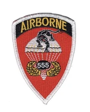 555th Airborne Infantry Regiment Patch