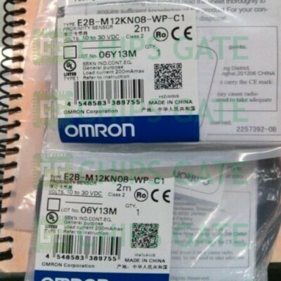 1PCS Brand New OMRON Proximity Sensor E2B-M12KN08-WP-C1 10-30VDC 2M Fast Ship