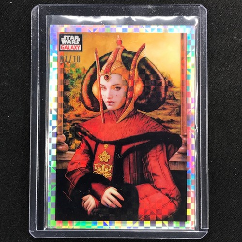 2023 Star Wars Galaxy Chrome A Queen In Portrait Base X-fractor 7/10 No 50
