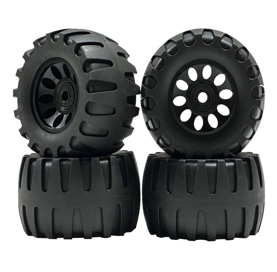 Wheels 112mm X 62mm With Abec 7 Bearings Installed
