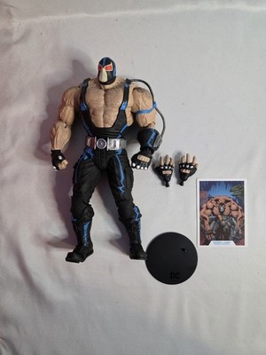 McFarlane DC Bane vs Knightfall Batman Megafig Bane Blue Action Figure Complete