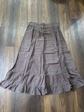 Cotton Petticoat Brown Underskirt Sari Inner Wear/Inskirt