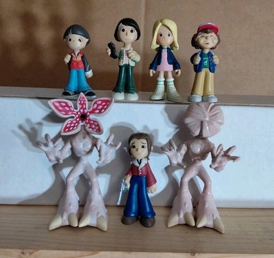 Funko Mystery Minis Stranger Things Series 1 Lot of 7 Nancy Dustin Demogorgons 