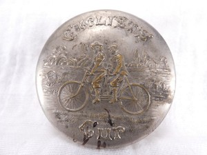 NobleSpirit Vintage Metal Cyclists Cup Telescoping Collapsible Cup 1897 USA
