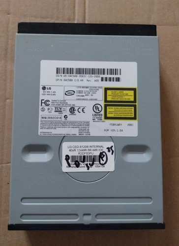 LG CED-8120B  IDE Internal CDRW BLACK 40x12x8 *Read description*