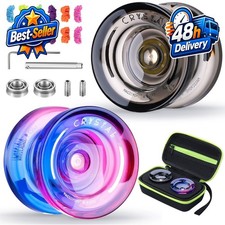 MAGICYOYO K2 Crystal Yoyo 2 Pack - Professional Responsive Yo-Yos for Kids