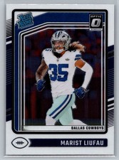 2024 Donruss Optic #273 Marist Liufau Rookie Dallas Cowboys