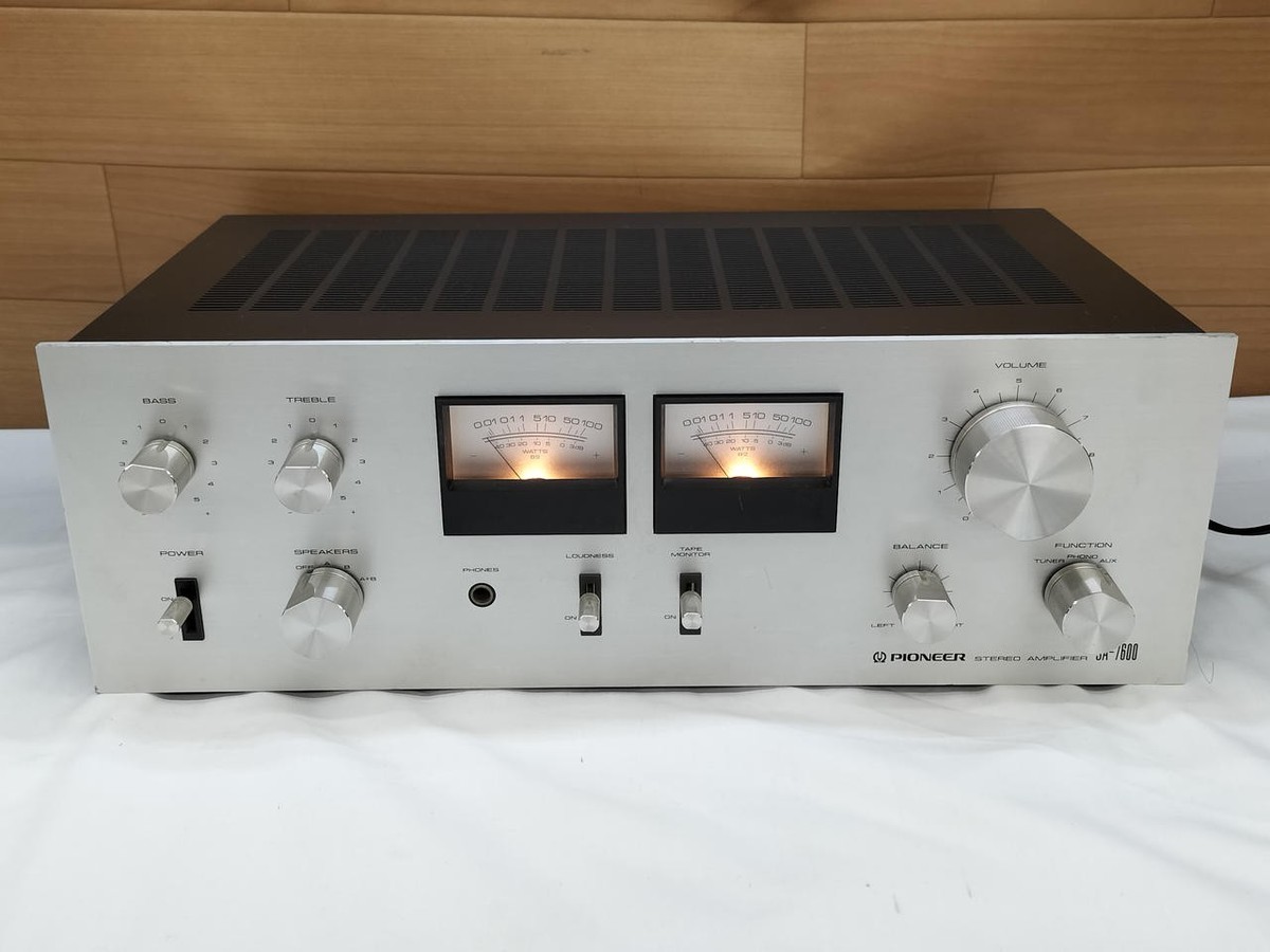 Pioneer SA-7600 Stereo Amplifier - 45W+45W - Phono Input-Vintage