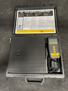 CPS CC220 Scale Compute-a-Charge Refrigerant Scale