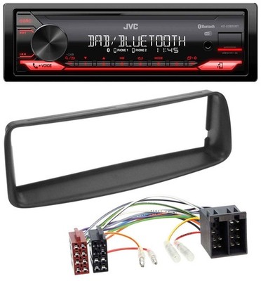 JVC Bluetooth USB DAB MP3 Autoradio für Peugeot 206 (ab 1998)