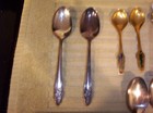 VINTAGE of 6 GERO ZILVIUM DEMITASSE SPOONS w/BOX - PLUS MORE — photo 6