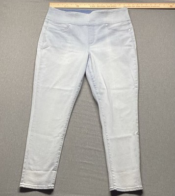 Seven 7 Ultra High Rise Legging Size 16 Tummy Toner Light Wash