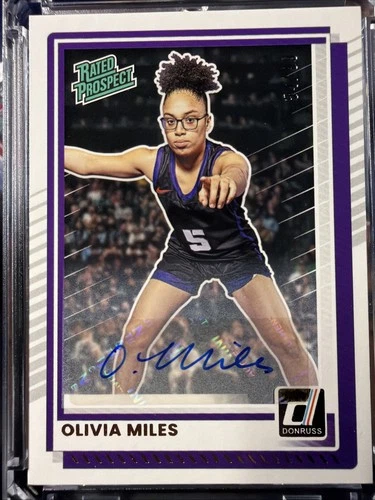 Olivia Miles 2025 Donruss Olivia Miles #89 Auto