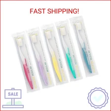 NIMBUS Extra Soft Toothbrushes (Regular Size Head), Periodontist Design Tapered 