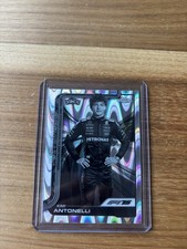 2025 Topps Chrome F1 - Andrea Kimi Antonelli #8 Black & White RayWave Refractor