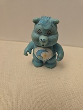 Vintage 1980s Bedtime Care Bear 3" tall Poseable Figure with free shipping