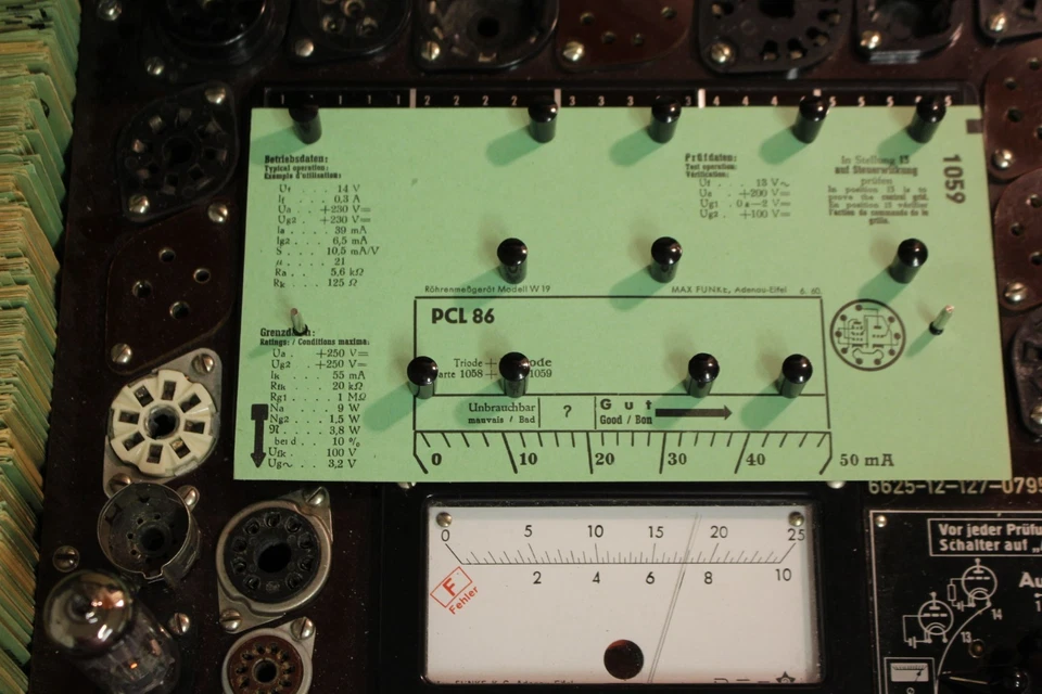 Röhre Telefunken PCL86, NOS, ovp, geprüft - Bild 3 von 4