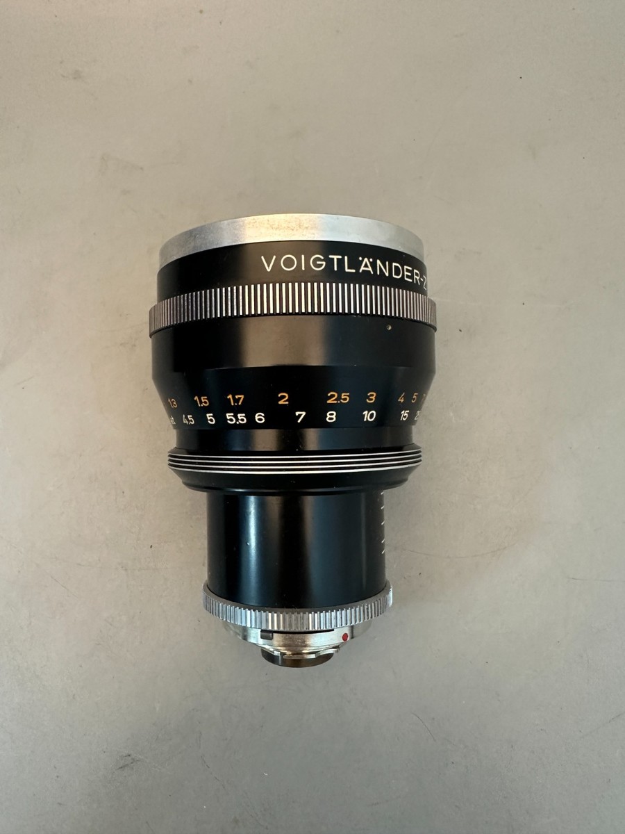 Voigtlander Zoomar 36-82mm f2.8 Lens For DKL Mount w/ Leather Case