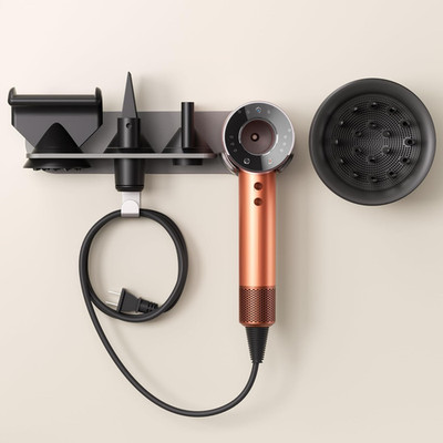 Hair Dryer Holder, Wall-Mounted Blow Dryer Holder, for Dyson Supersonic Nural At