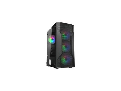 COUGAR MX110 RGB Mid-Tower ATX PC Case  Built for Basics. Ready for More.  4X 12