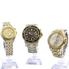 Vintage Seiko Kinetic Two Tone Men's Japanese Wristwatches Lot of 3 #WB5132-4